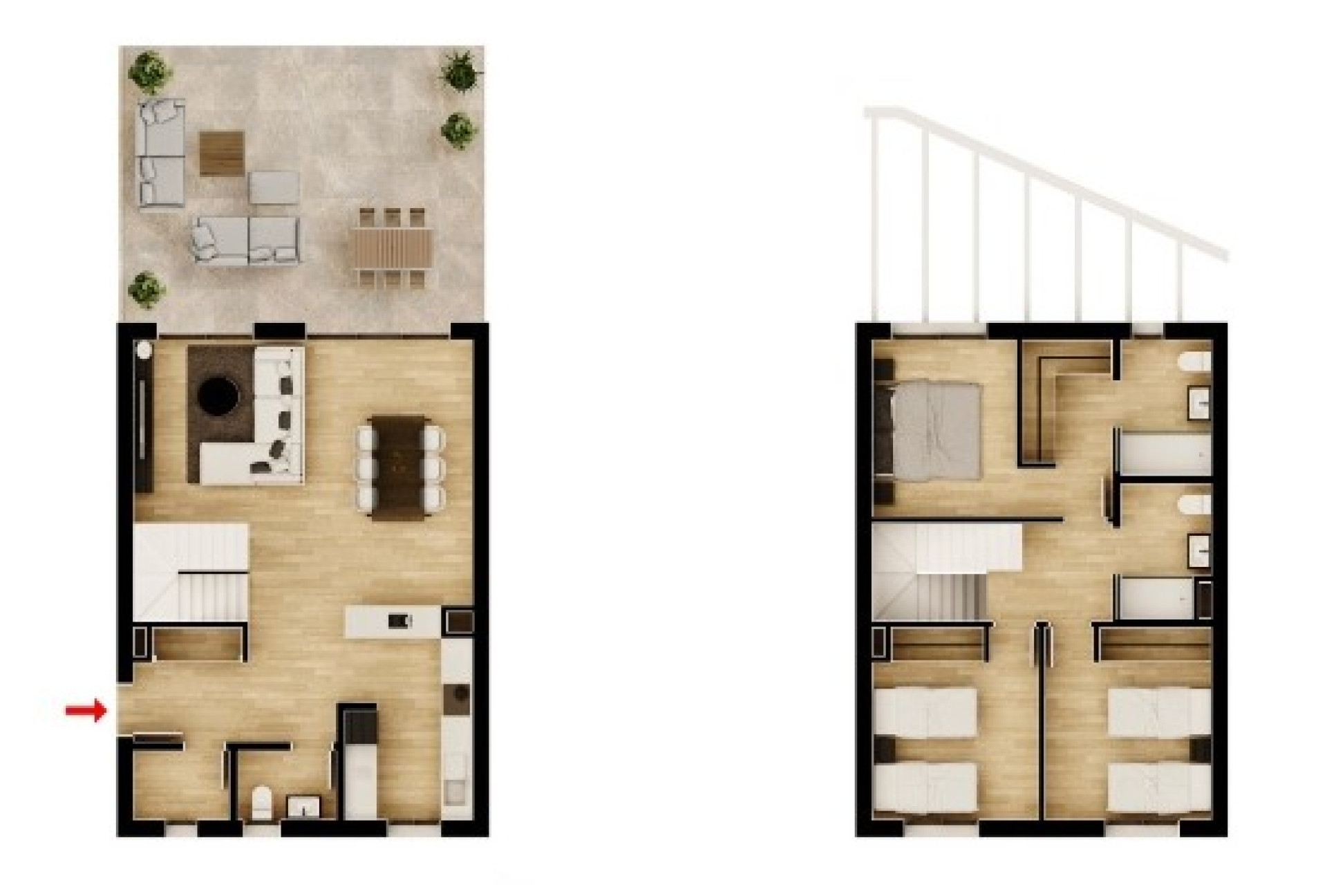 New Build - Duplex - Alenda Golf