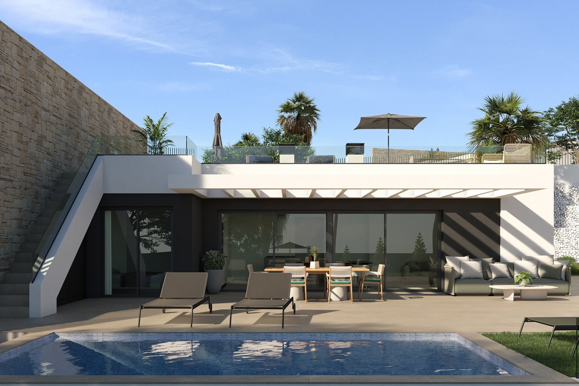 New Build - Villa - Bonalba Alta - Mutxamel
