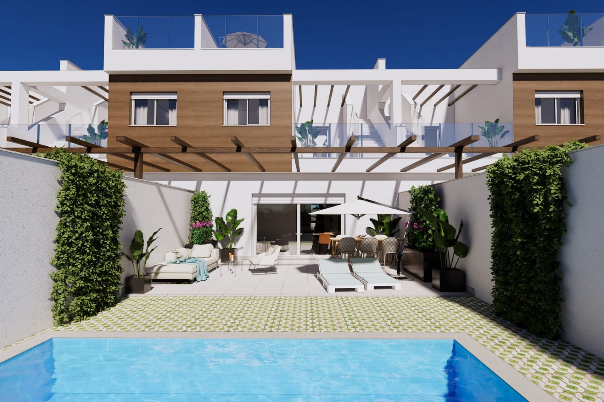 New Build - Villa / Semi-Detached - Los Alcázares - La Serena Golf