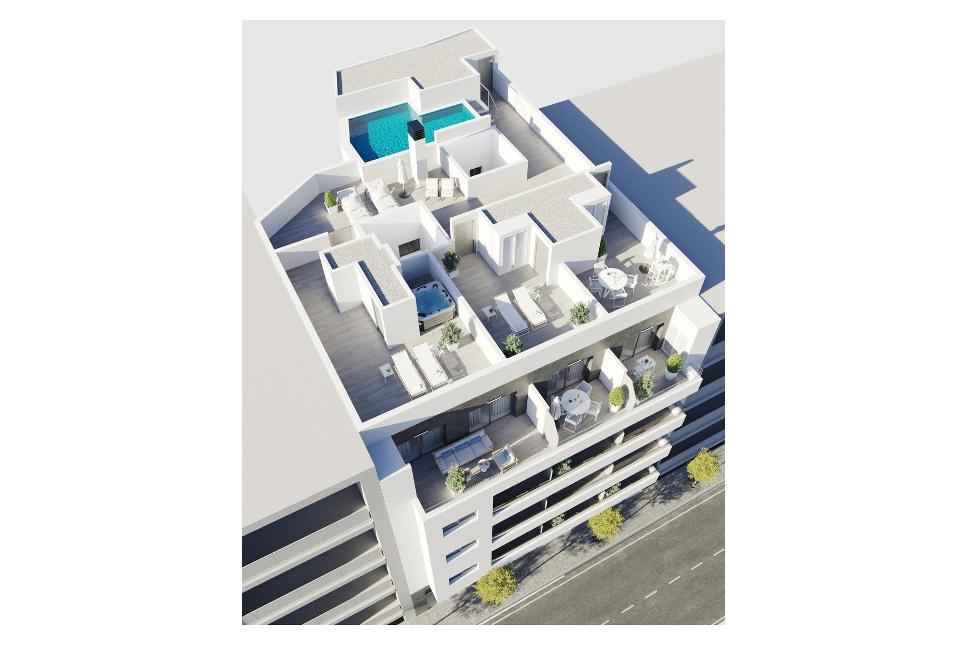 Nieuwbouw Woningen - Apartment - Playa Del Cura - Torrevieja