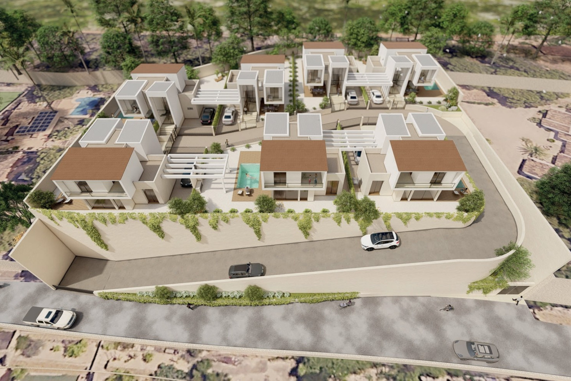 Nieuwbouw Woningen - Villa - Barranco Hondo - la Nucia