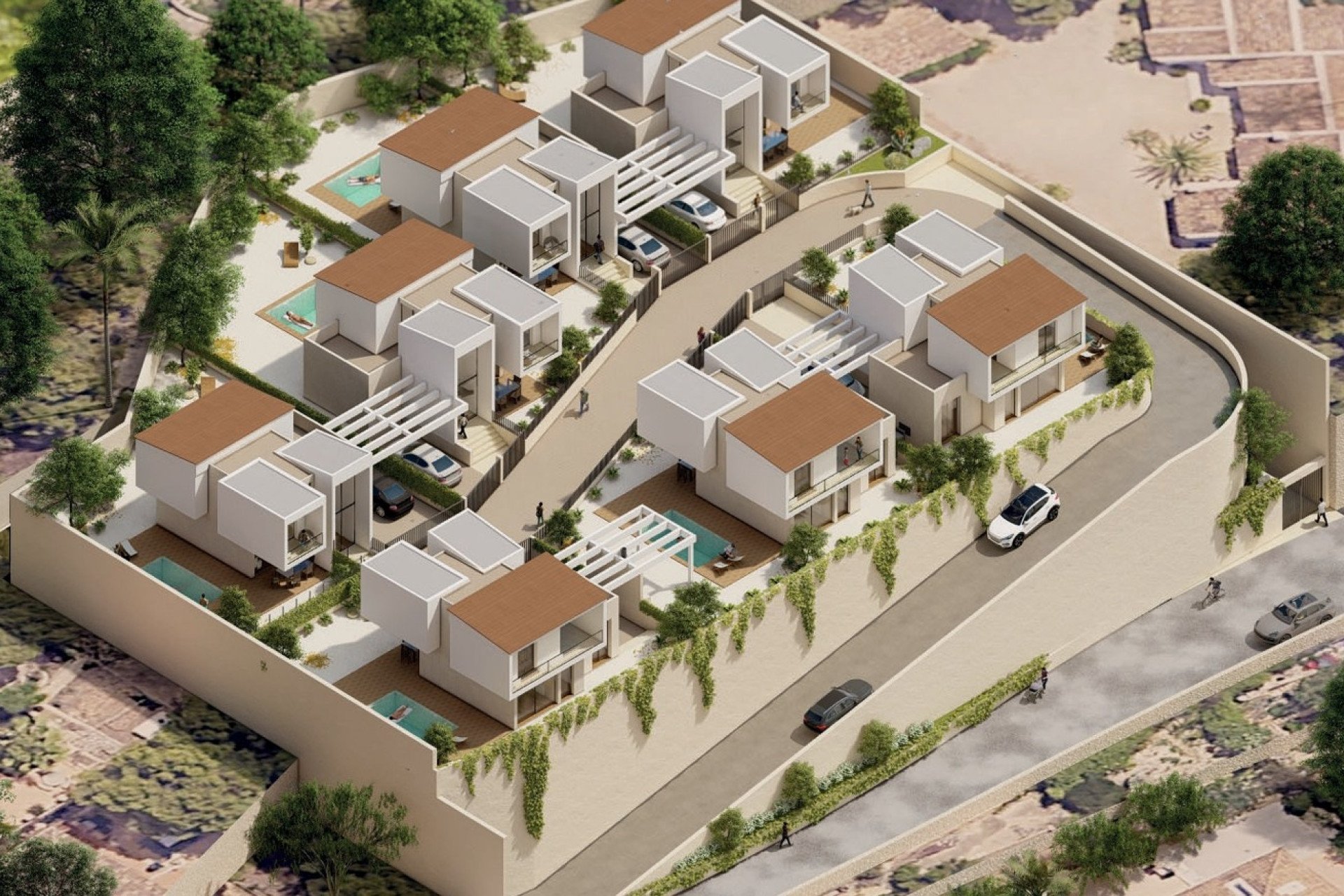 Nieuwbouw Woningen - Villa - Barranco Hondo - la Nucia