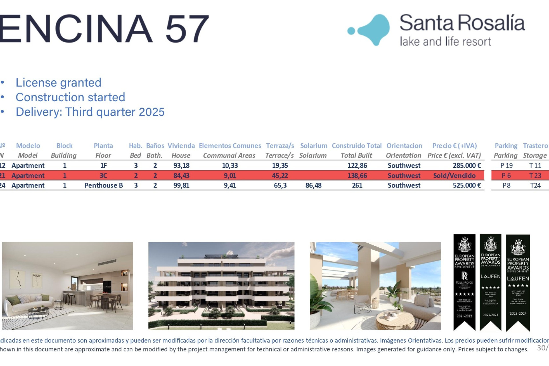 Nouvelle construction - Apartment - Santa Rosalia