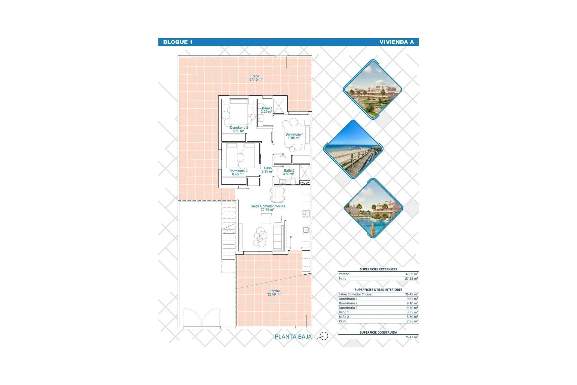 Obra nueva - Bungalow - Pilar de la Horadada