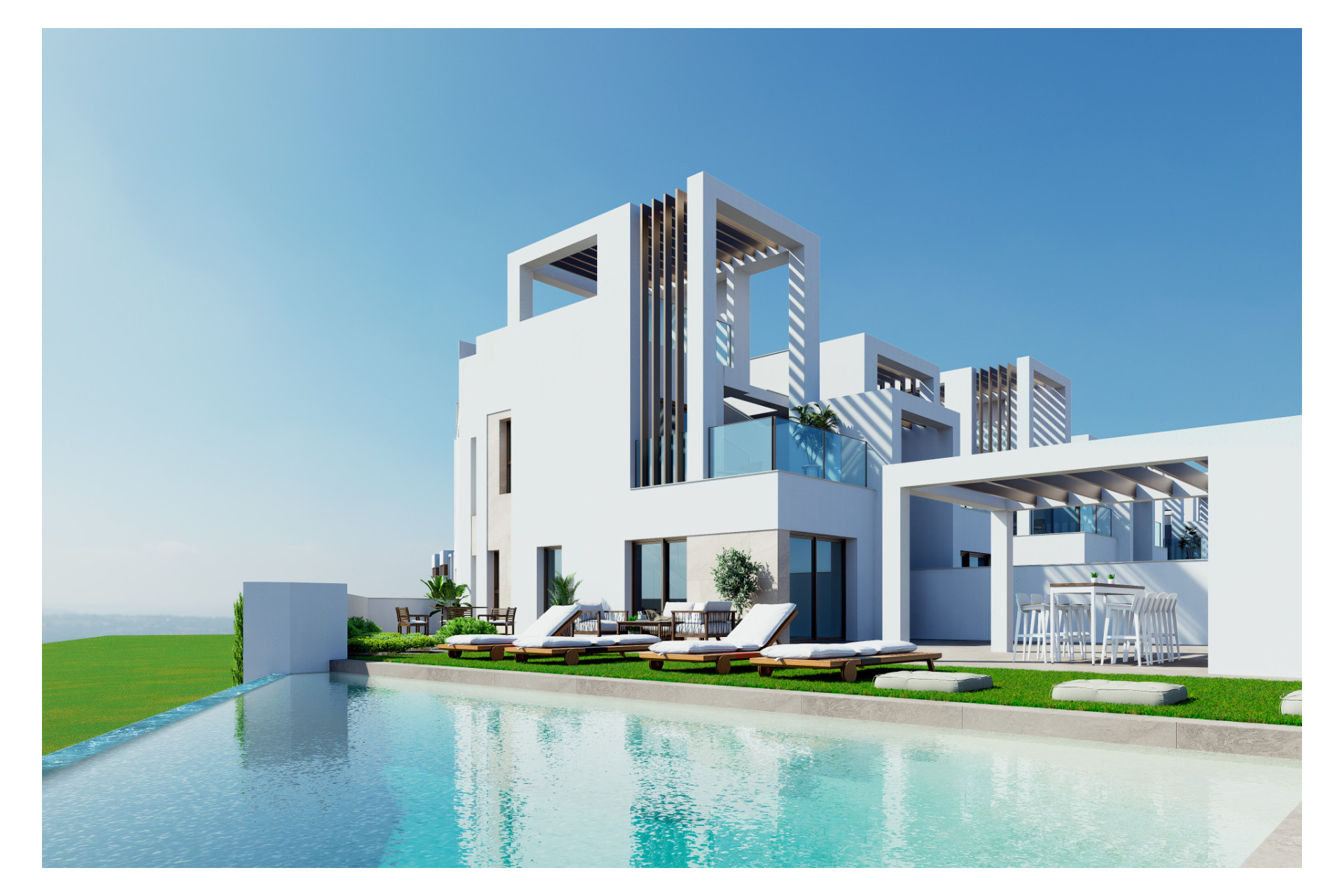 Obra nueva - Villa - Los Alcázares - La Serena Golf