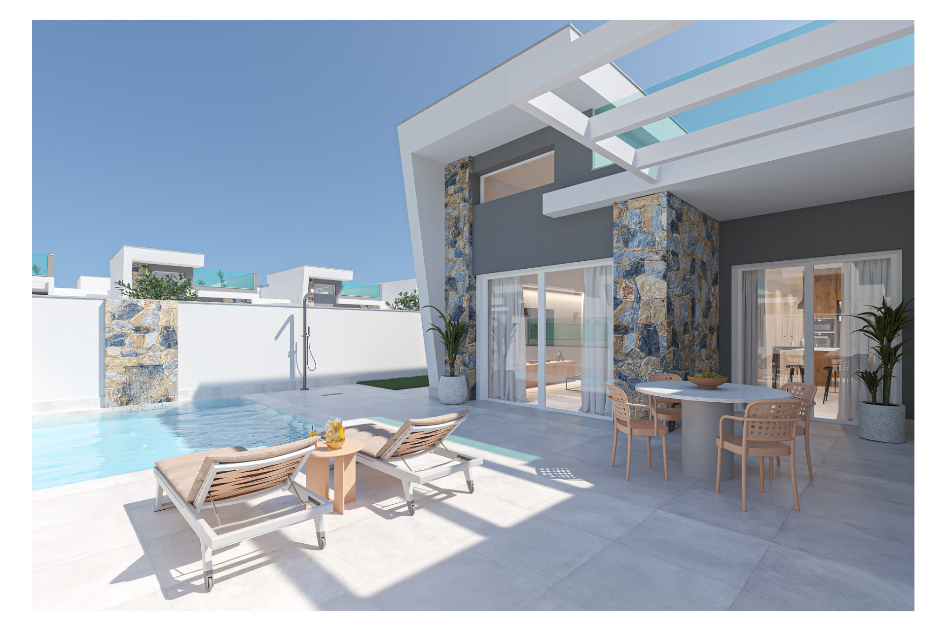 Obra nueva - Villa - Los Alcázares - Serena Golf