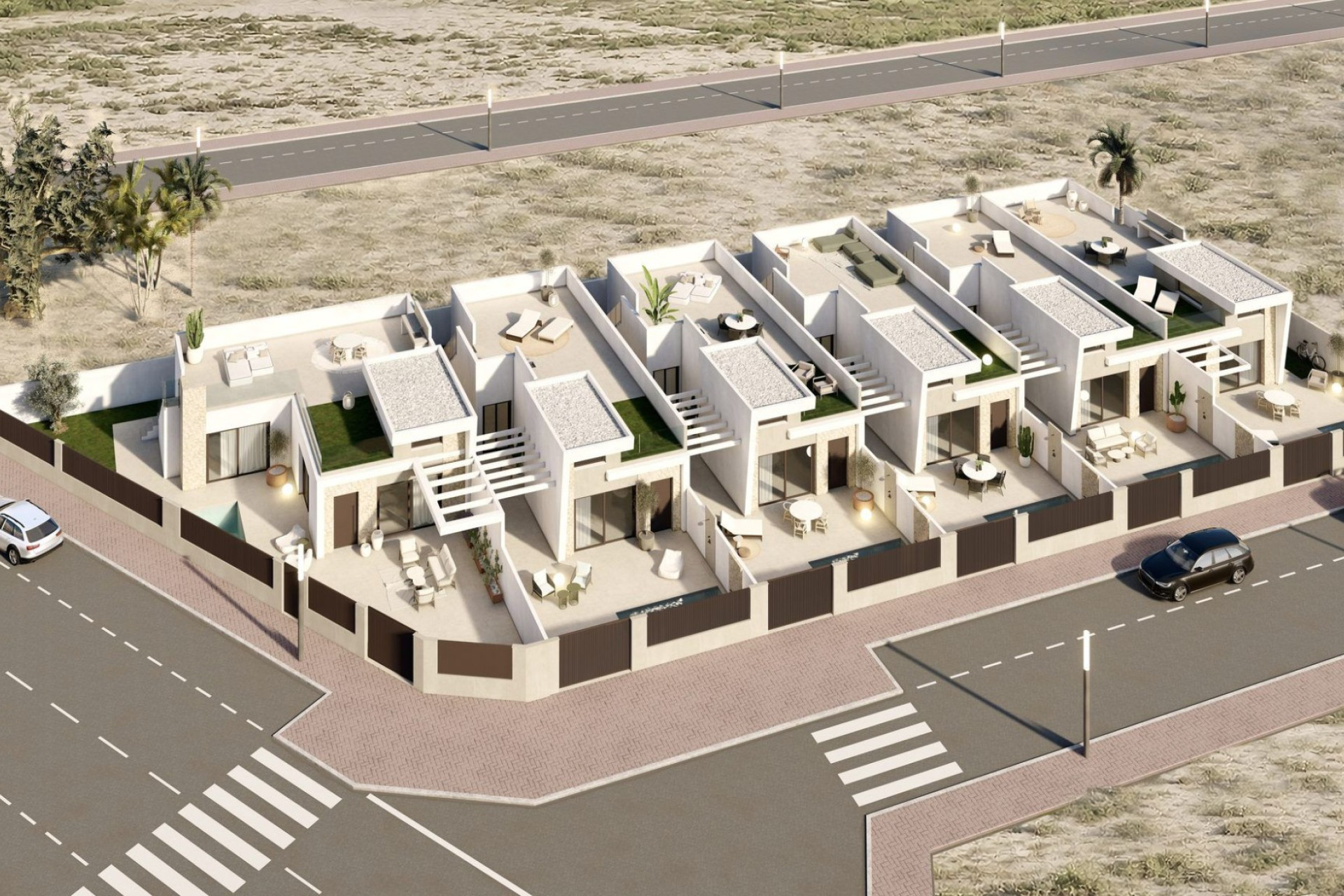 Obra nueva - Villa - Los Alcázares - Serena Golf