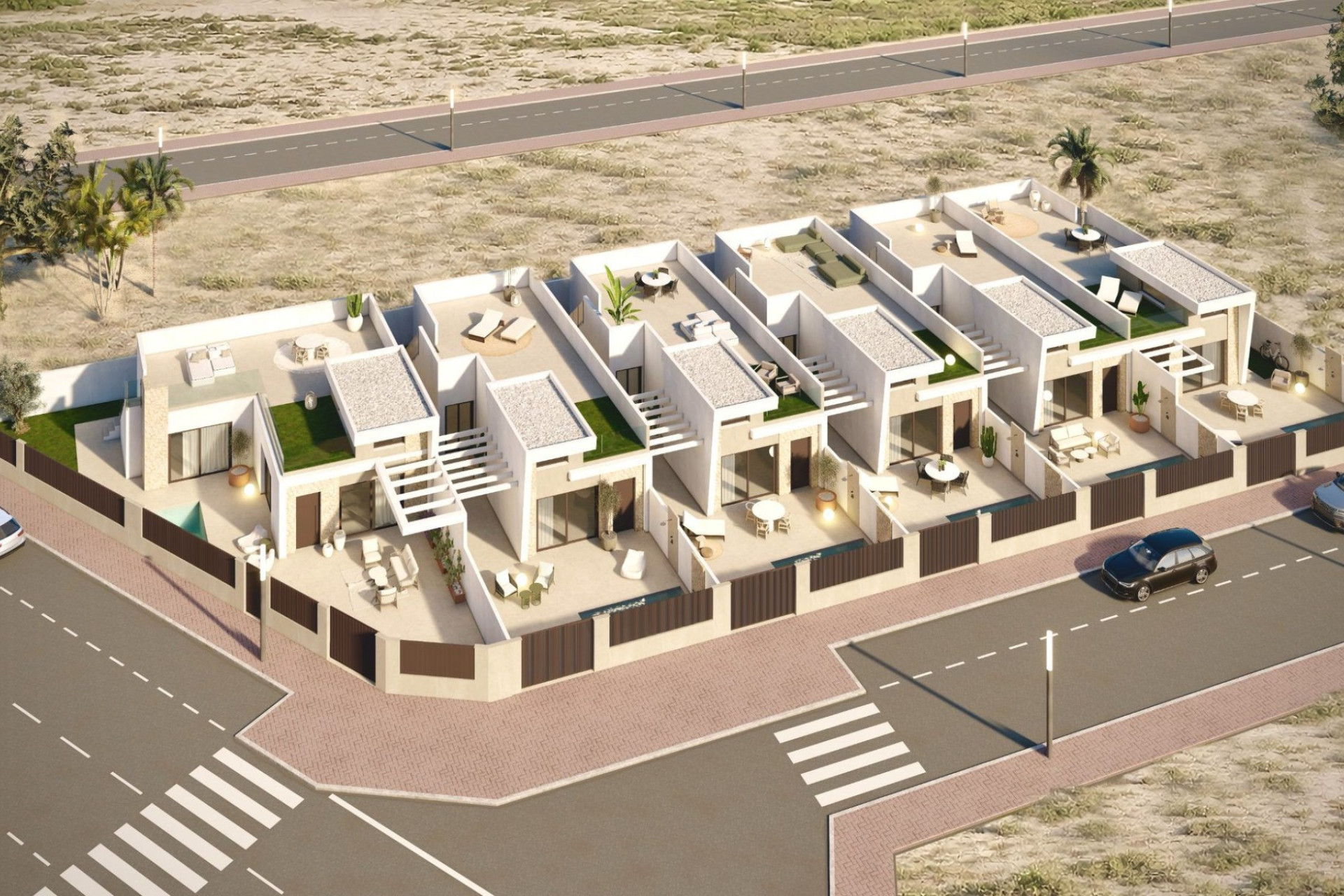 Obra nueva - Villa - Los Alcázares - Serena Golf
