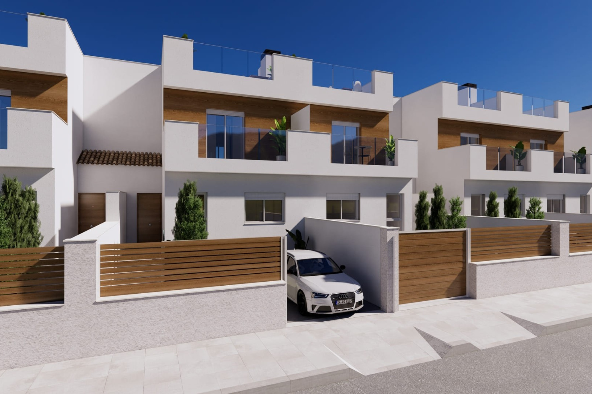 Obra nueva - Villa / Semi pareado - Los Alcázares - La Serena Golf