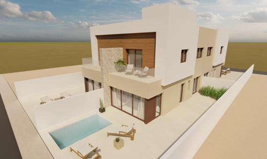 Villa - New Build - Santiago de la Ribera - Santiago de la Ribera