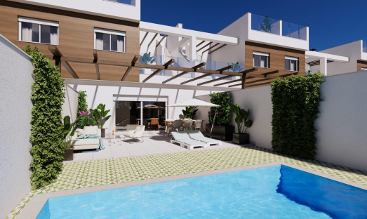 Villa / Semi-Detached - New Build - Los Alcázares - La Serena Golf