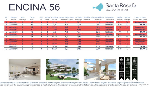 Nouvelle construction - Apartment - Santa Rosalia