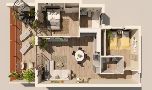 Obra nueva - Apartment - Torrevieja