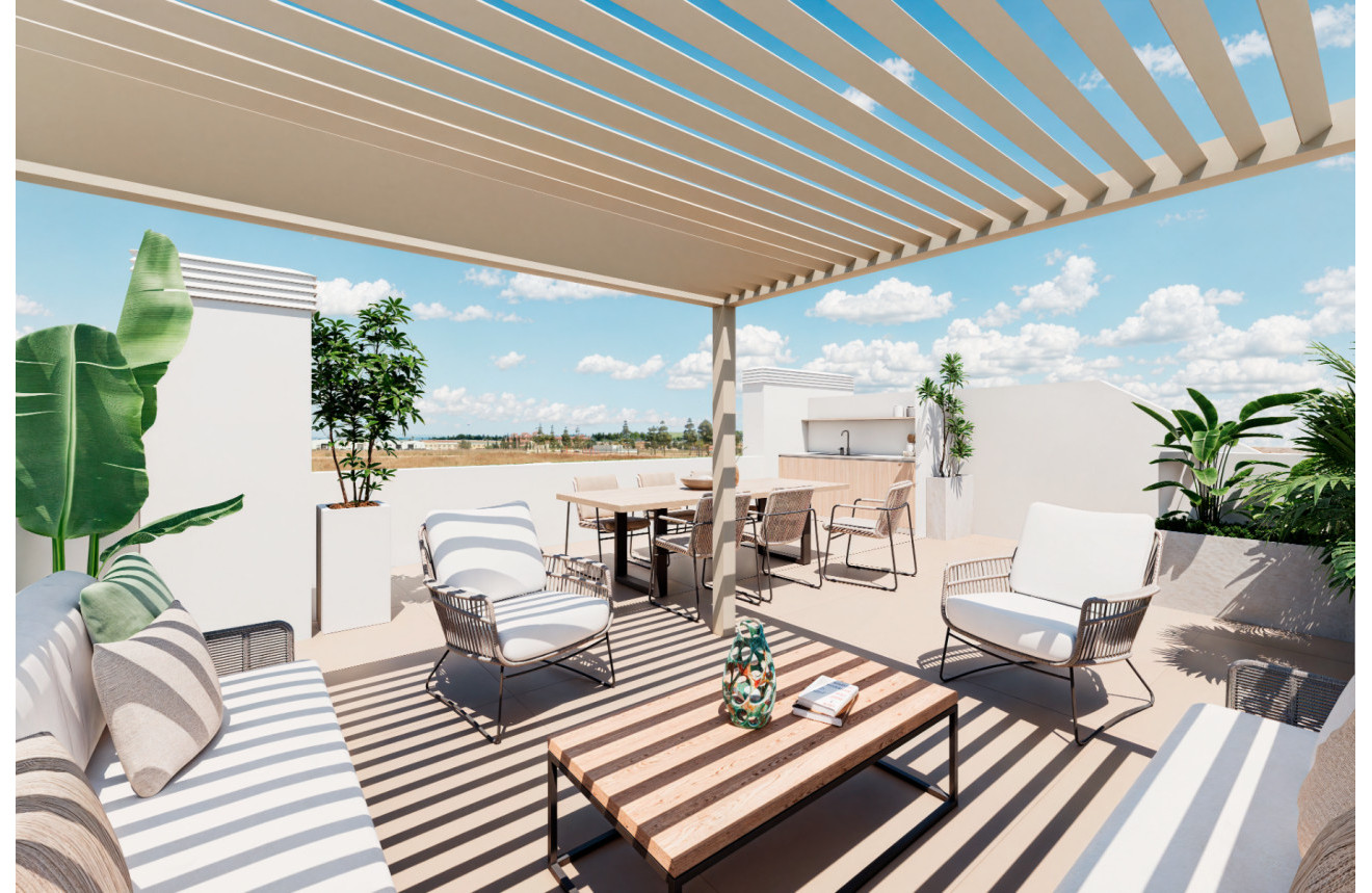 New Build - Apartment - Los Alcázares - La Serena Golf