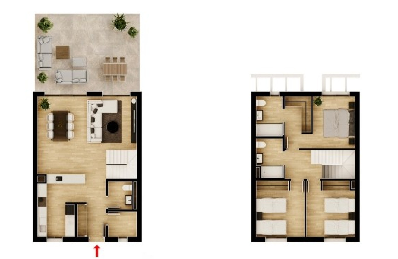 New Build - Duplex - Alenda Golf