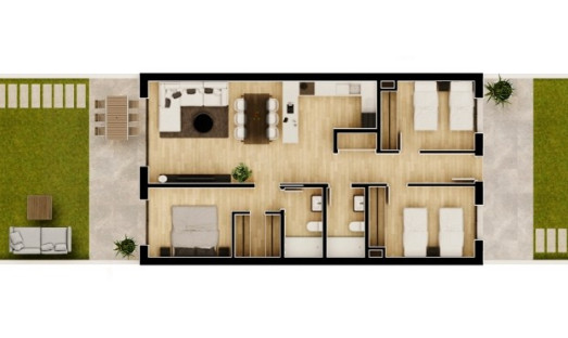 New Build - Duplex - Alenda Golf