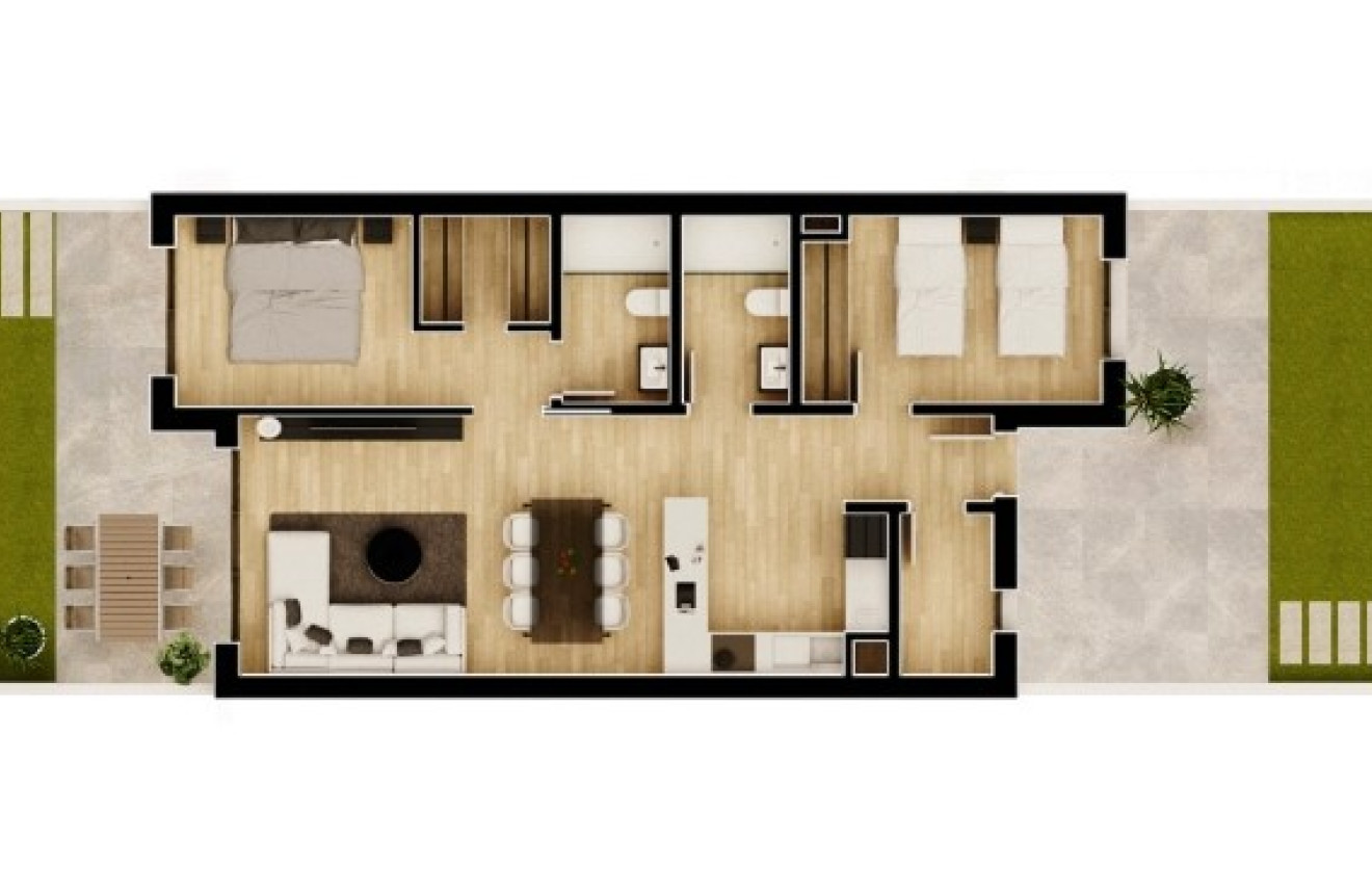 New Build - Duplex - Alenda Golf