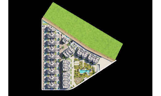 New Build - Apartment - Los Alcázares - La Serena Golf