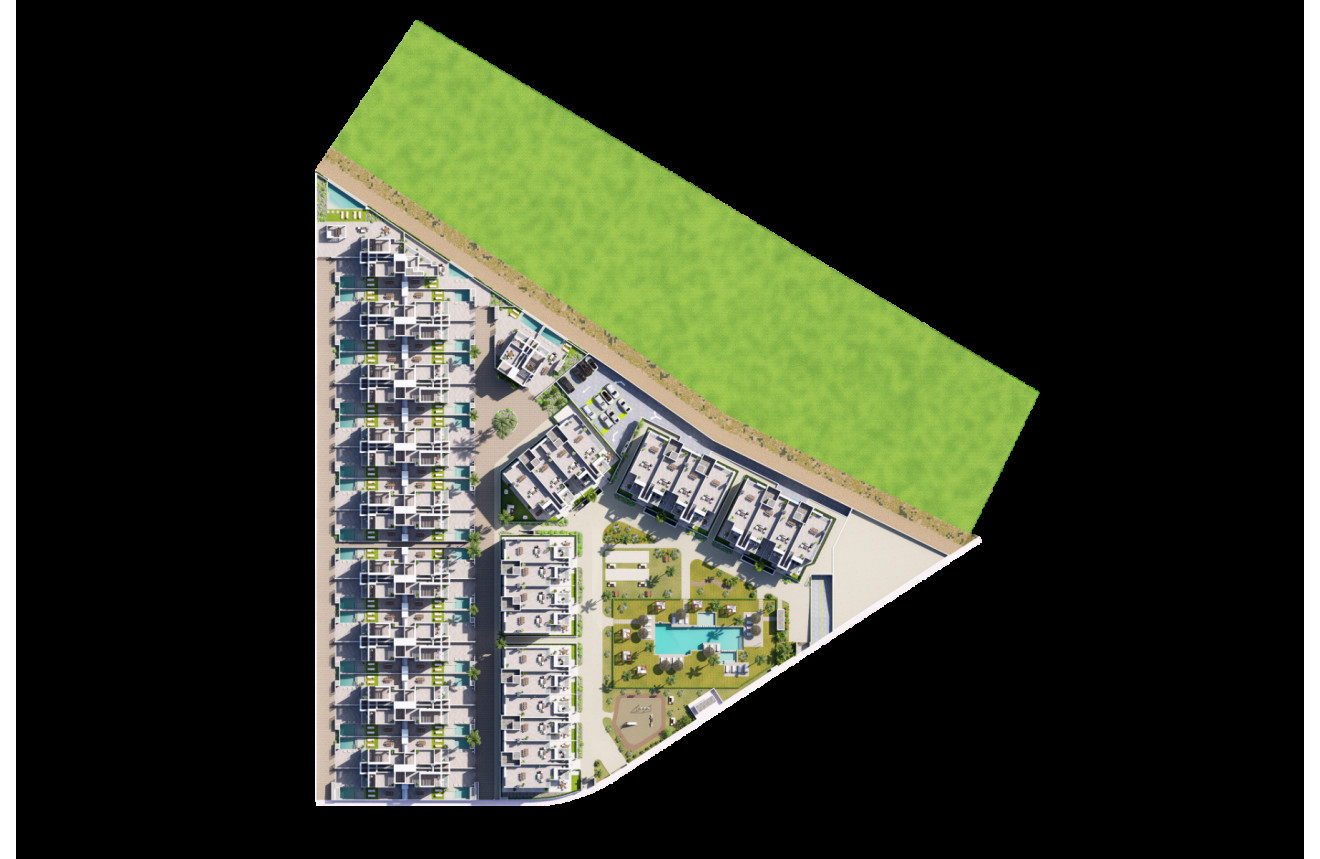 New Build - Apartment - Los Alcázares - La Serena Golf