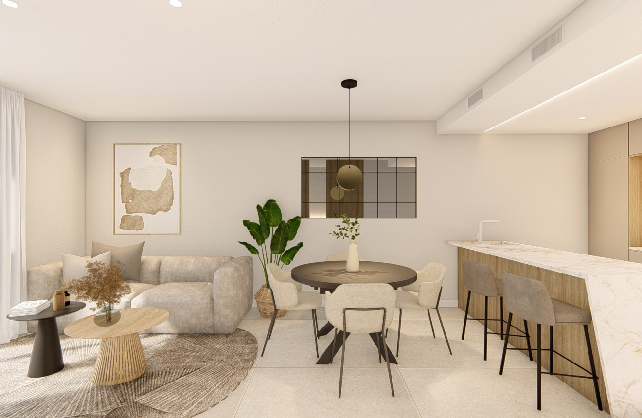 New Build - Apartment - Los Alcázares - La Serena Golf