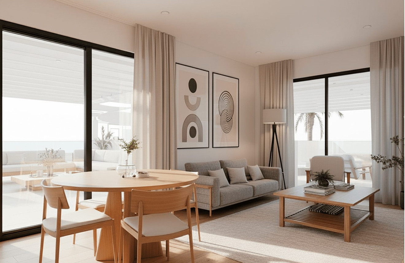 New Build - Apartment - Los Alcázares - La Serena Golf