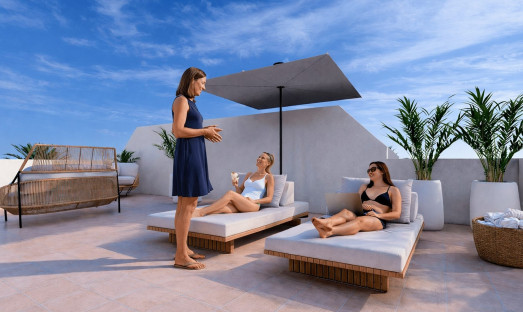 New Build - Apartment - Los Alcázares - La Serena Golf