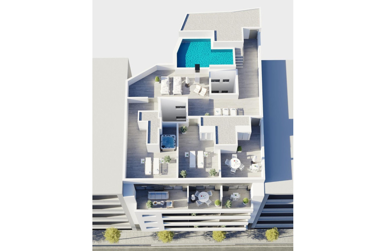 Nieuwbouw Woningen - Apartment - Playa Del Cura - Torrevieja