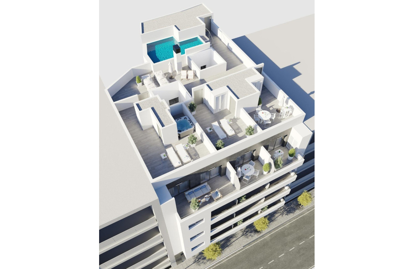 Nieuwbouw Woningen - Apartment - Playa Del Cura - Torrevieja