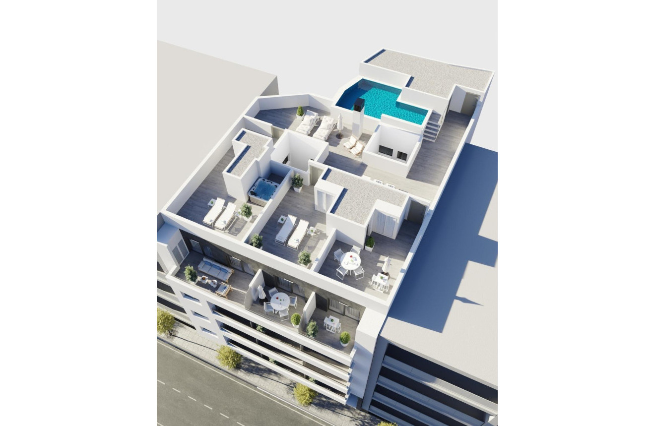 Nieuwbouw Woningen - Apartment - Playa Del Cura - Torrevieja