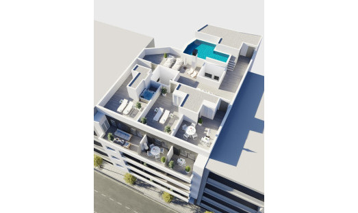 Nieuwbouw Woningen - Apartment - Playa Del Cura - Torrevieja