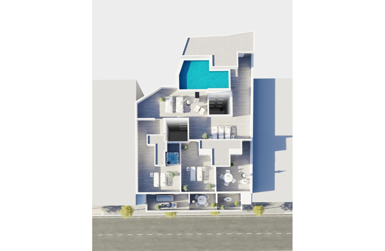 Nieuwbouw Woningen - Apartment - Playa Del Cura - Torrevieja