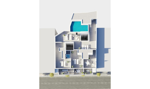 Nieuwbouw Woningen - Apartment - Playa Del Cura - Torrevieja
