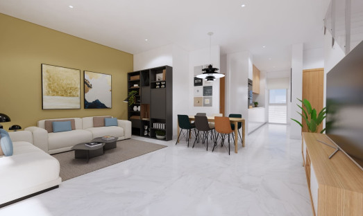New Build - Villa / Semi-Detached - Los Alcázares - La Serena Golf