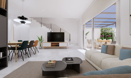 New Build - Villa / Semi-Detached - Los Alcázares - La Serena Golf
