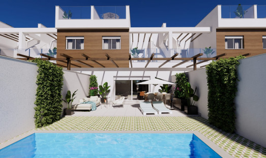 New Build - Villa / Semi-Detached - Los Alcázares - La Serena Golf