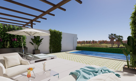 New Build - Villa / Semi-Detached - Los Alcázares - La Serena Golf