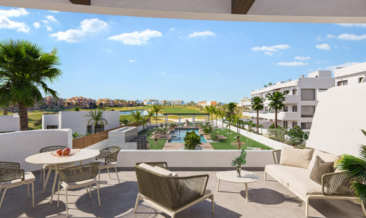 New Build - Apartment - Los Alcázares - La Serena Golf