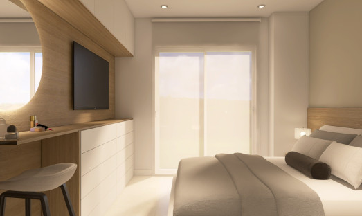 New Build - Apartment - Santiago de la Ribera - San Blas
